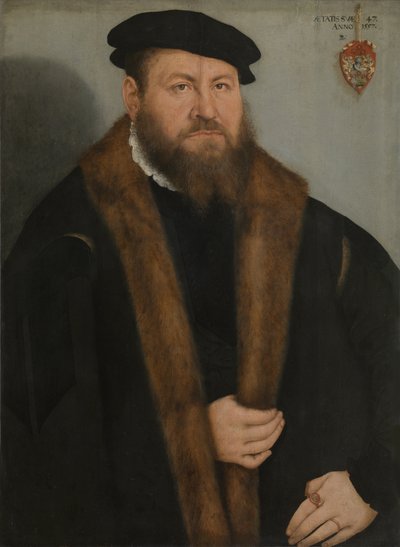 Portrait of a Man by Lucas Cranach the Younger  